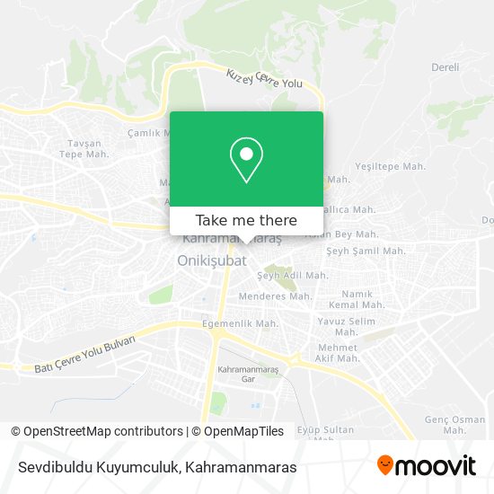 Sevdibuldu Kuyumculuk map
