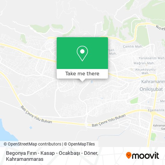 Begonya Fırın - Kasap - Ocakbaşı - Döner map