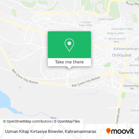 Uzman Kitap Kırtasiye Binevler map