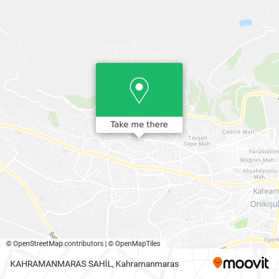 KAHRAMANMARAS SAHİL map