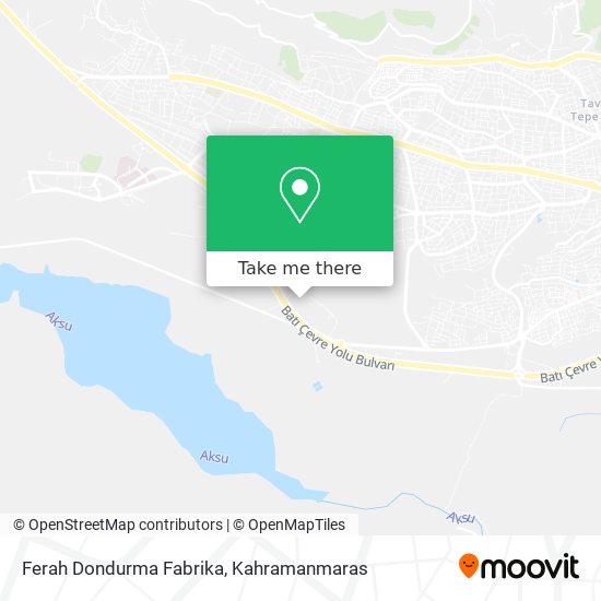 Ferah Dondurma Fabrika map