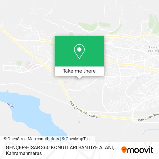 GENÇER-HİSAR 360 KONUTLARI ŞANTİYE ALANI map