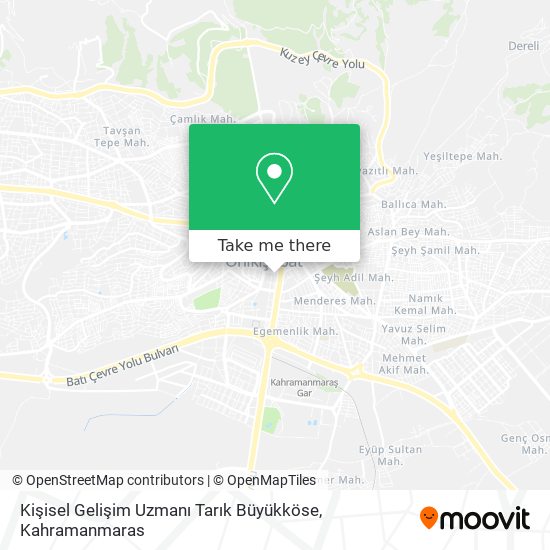 Kişisel Gelişim Uzmanı Tarık Büyükköse map