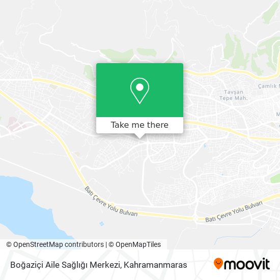 Boğaziçi Aile Sağlığı Merkezi map