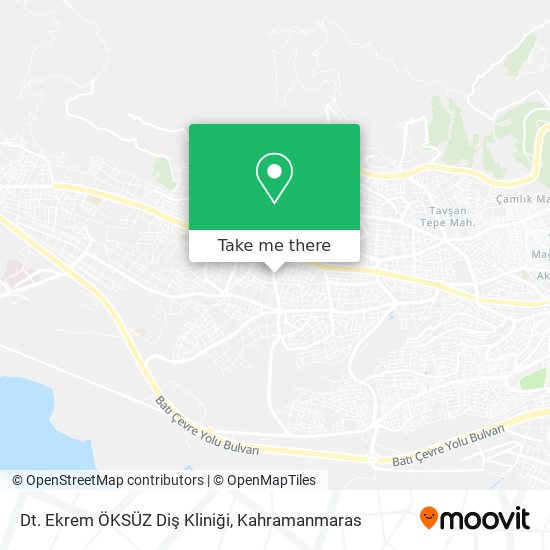 Dt. Ekrem ÖKSÜZ Diş Kliniği map