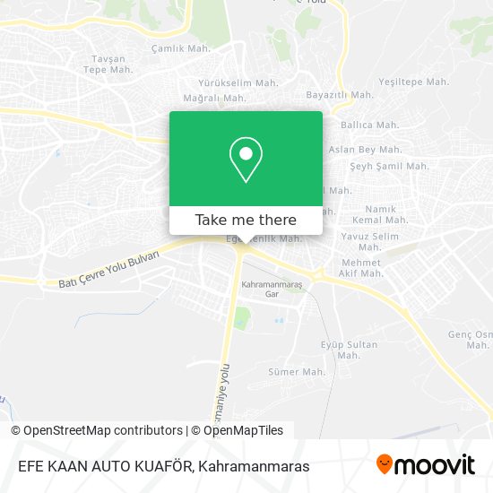 EFE KAAN AUTO KUAFÖR map