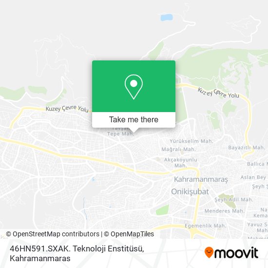 46HN591.SXAK. Teknoloji Enstitüsü map