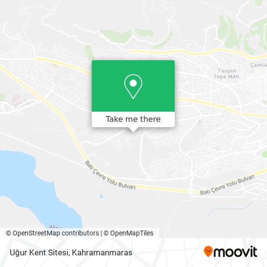 Uğur Kent Sitesi map