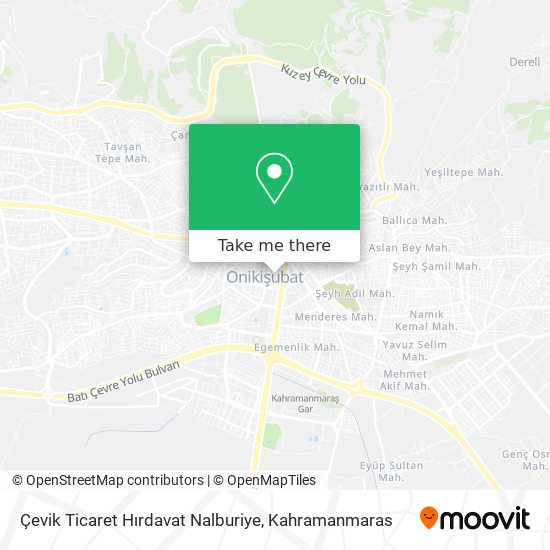 Çevik Ticaret Hırdavat Nalburiye map