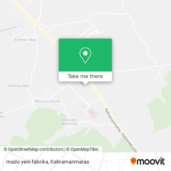 mado yeni fabrika map