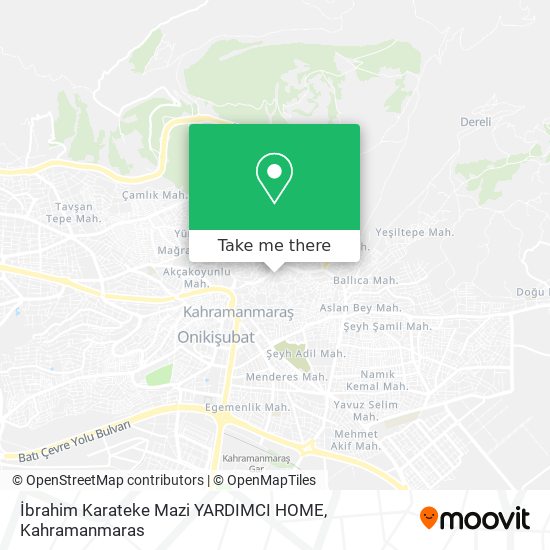 İbrahim Karateke Mazi YARDIMCI HOME map