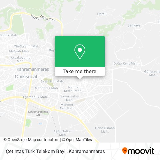 Çetintaş Türk Telekom Bayii map