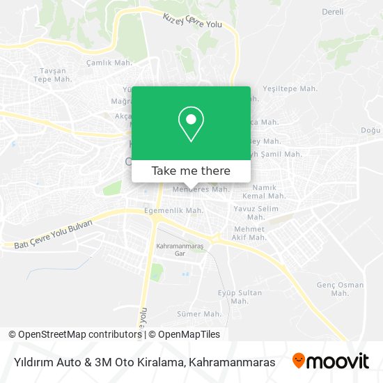 Yıldırım Auto & 3M Oto Kiralama map