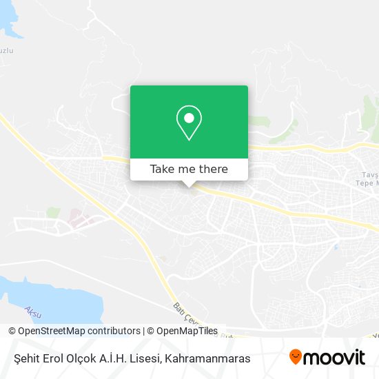 Şehit Erol Olçok A.İ.H. Lisesi map