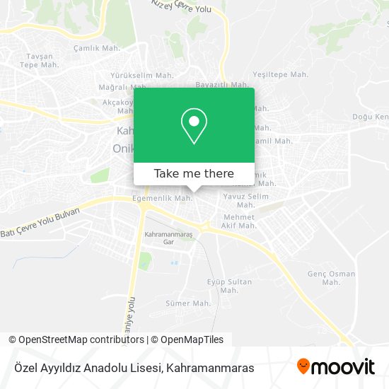 Özel Ayyıldız Anadolu Lisesi map
