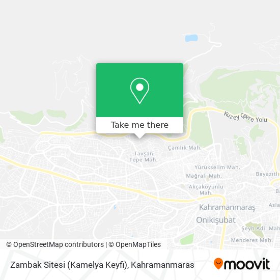 Zambak Sitesi (Kamelya Keyfi) map