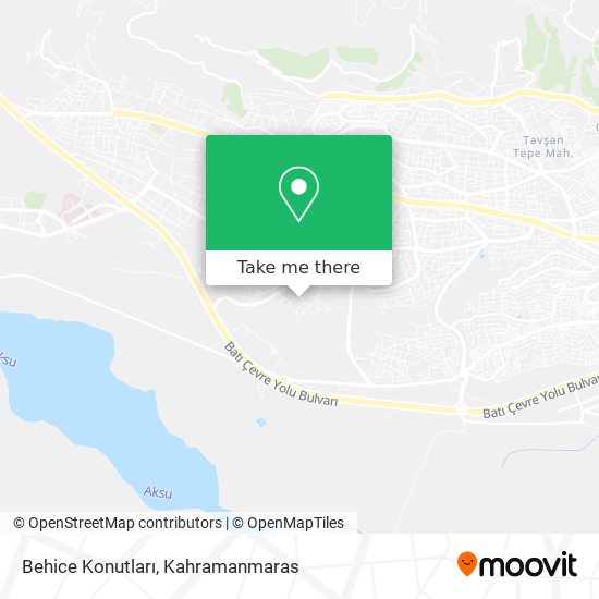 Behice Konutları map