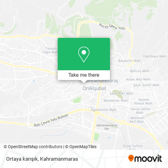 Ortaya karışık map