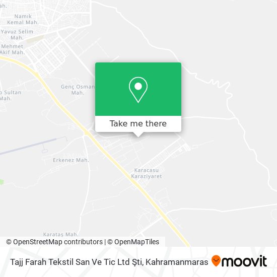 Tajj Farah Tekstil San Ve Tic Ltd Şti map