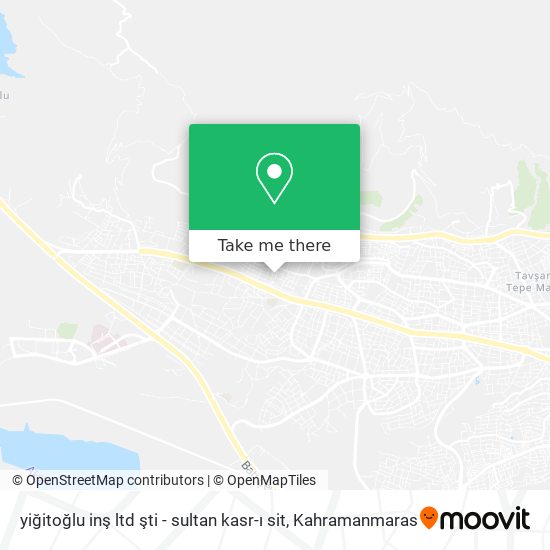 yiğitoğlu inş ltd şti - sultan kasr-ı sit map