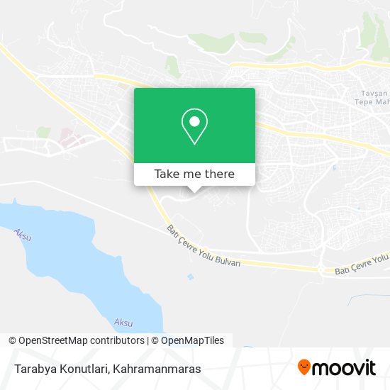 Tarabya Konutlari map