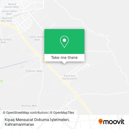 Kipaş Mensucat Dokuma İşletmeleri map