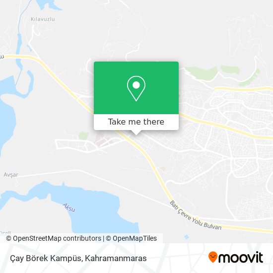 Çay Börek Kampüs map