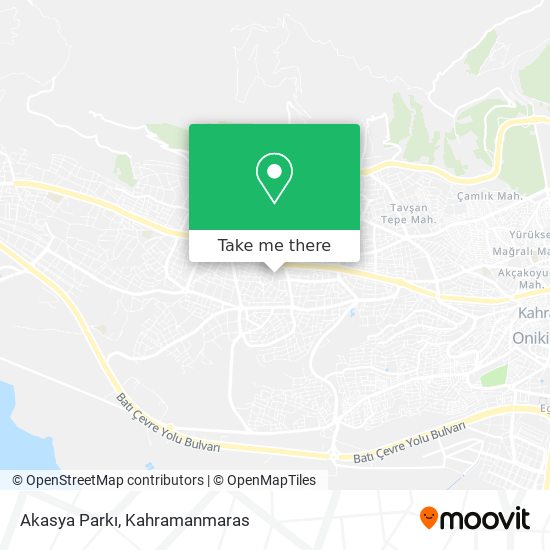 Akasya Parkı map