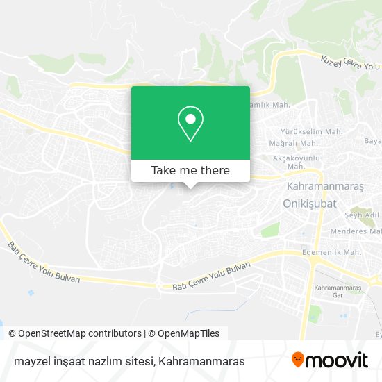 mayzel inşaat nazlım sitesi map