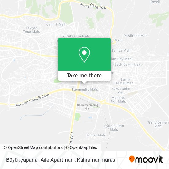 Büyükçaparlar Aile Apartmanı map