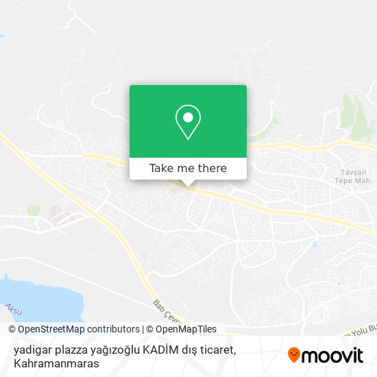 yadigar plazza yağızoğlu KADİM dış ticaret map