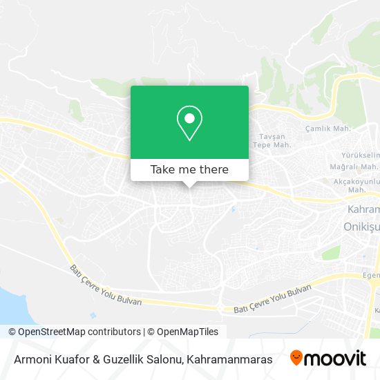 Armoni Kuafor & Guzellik Salonu map