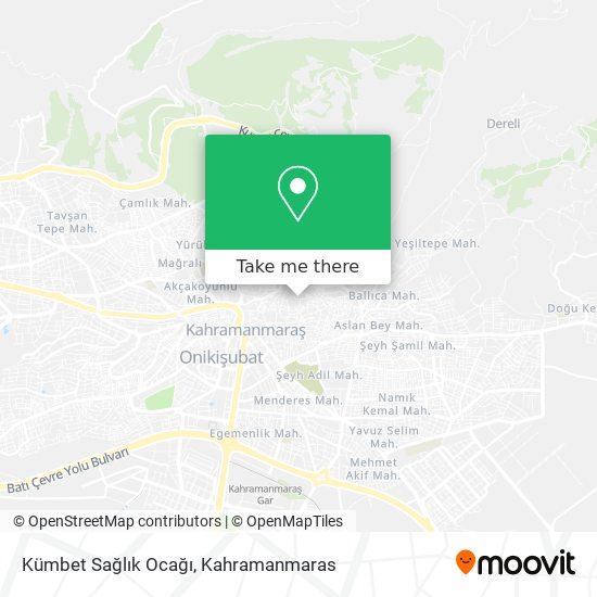 Kümbet Sağlık Ocağı map