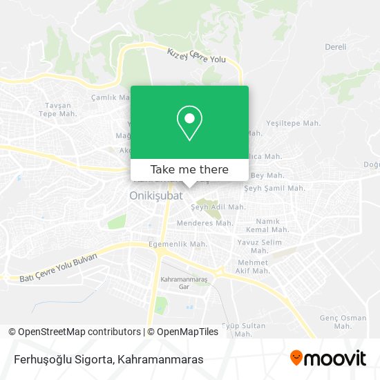 Ferhuşoğlu Sigorta map
