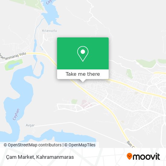 Çam Market map