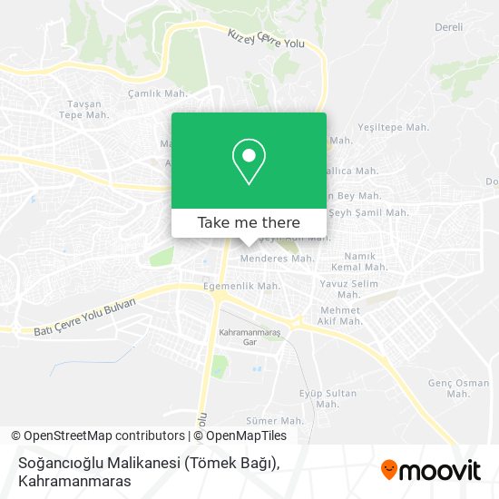 Soğancıoğlu Malikanesi (Tömek Bağı) map