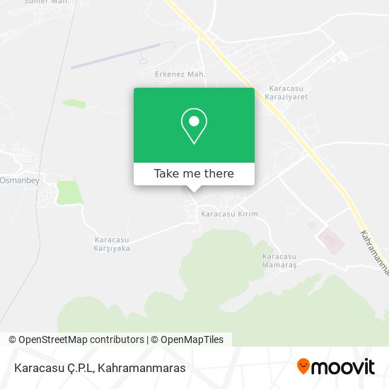 Karacasu Ç.P.L map