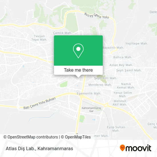 Atlas Diş Lab. map