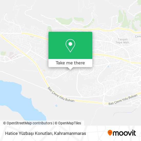 Hatice Yüzbaşı Konutları map