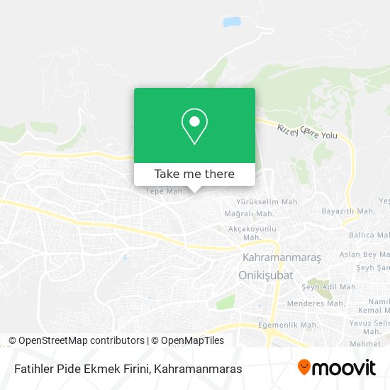 Fatihler Pide Ekmek Firini map