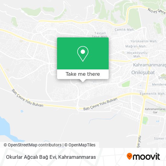 Okurlar Ağcalı Bağ Evi map