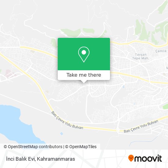 İnci Balık Evi map