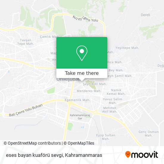eses bayan kuaförü sevgi map