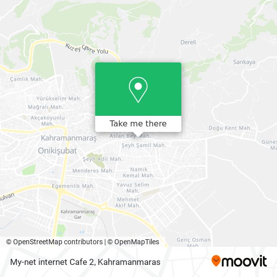 My-net internet Cafe 2 map