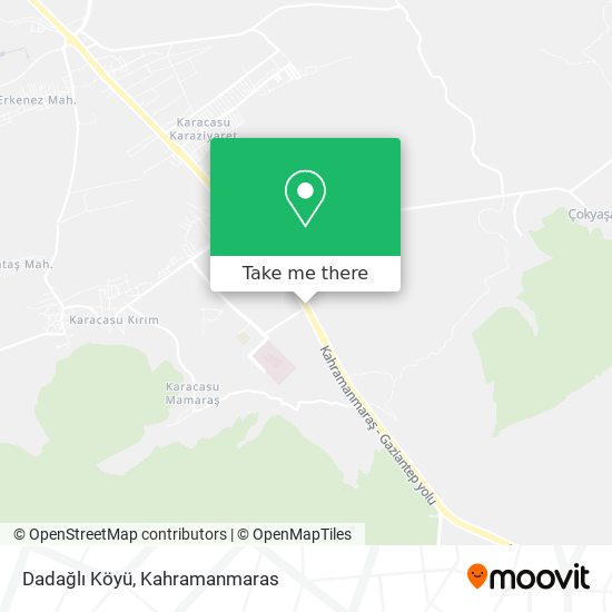 Dadağlı Köyü map