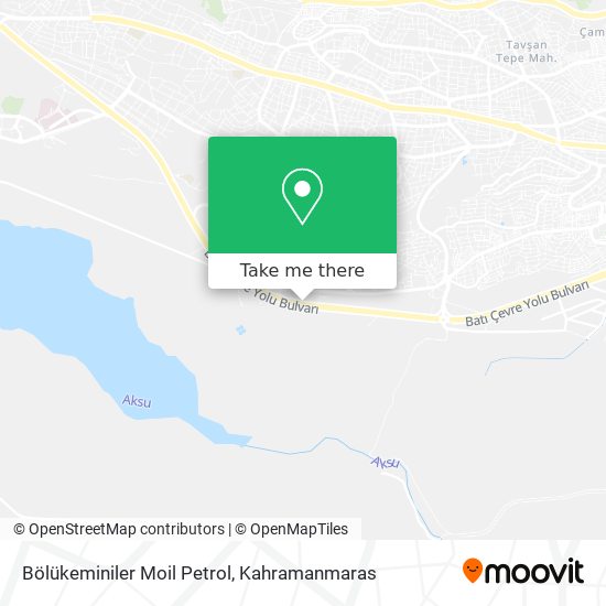 Bölükeminiler Moil Petrol map
