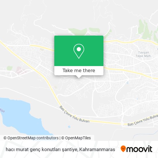 hacı murat genç konutları şantiye map