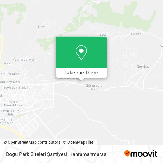 Doğu Park Siteleri Şantiyesi map