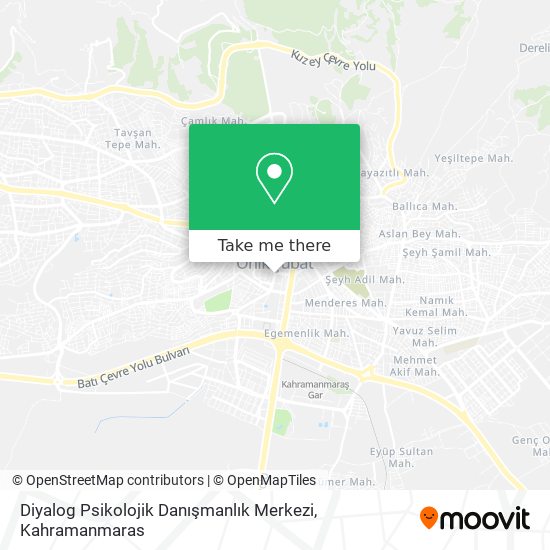Diyalog Psikolojik Danışmanlık Merkezi map