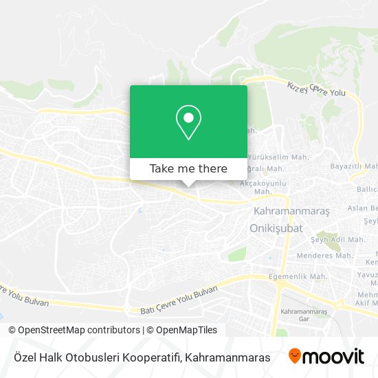 Özel Halk Otobusleri Kooperatifi map